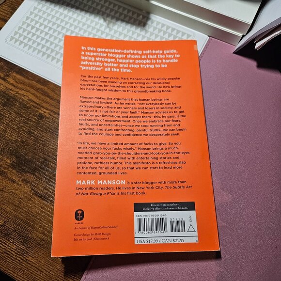 Book | The Subtle Art of Not Giving a F*ck - New York Times Bestseller - Picture 2 of 5